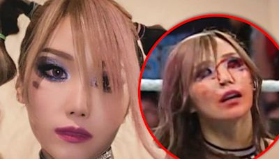 Kairi Sane Suffers Gruesome Eye Injury During WWE's Monday Night Raw