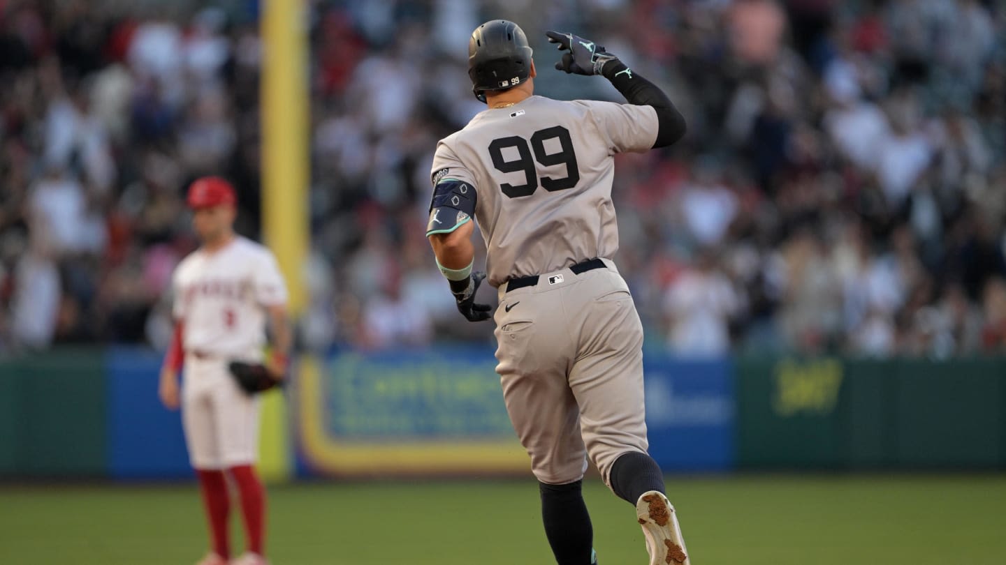 Aaron Judge's Latest Extra-Base Hit Helps Him Make New York Yankees History
