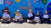 Felixstowe school pupils' climate change artwork unveiled