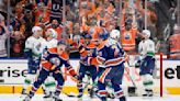 Bouchard scores late winner, Oilers edge Canucks 3-2 to tie playoff series at 2 games apiece