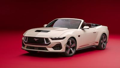 2025 Ford Mustang GT 60th Anniversary is a Retro Diamond Jubilee