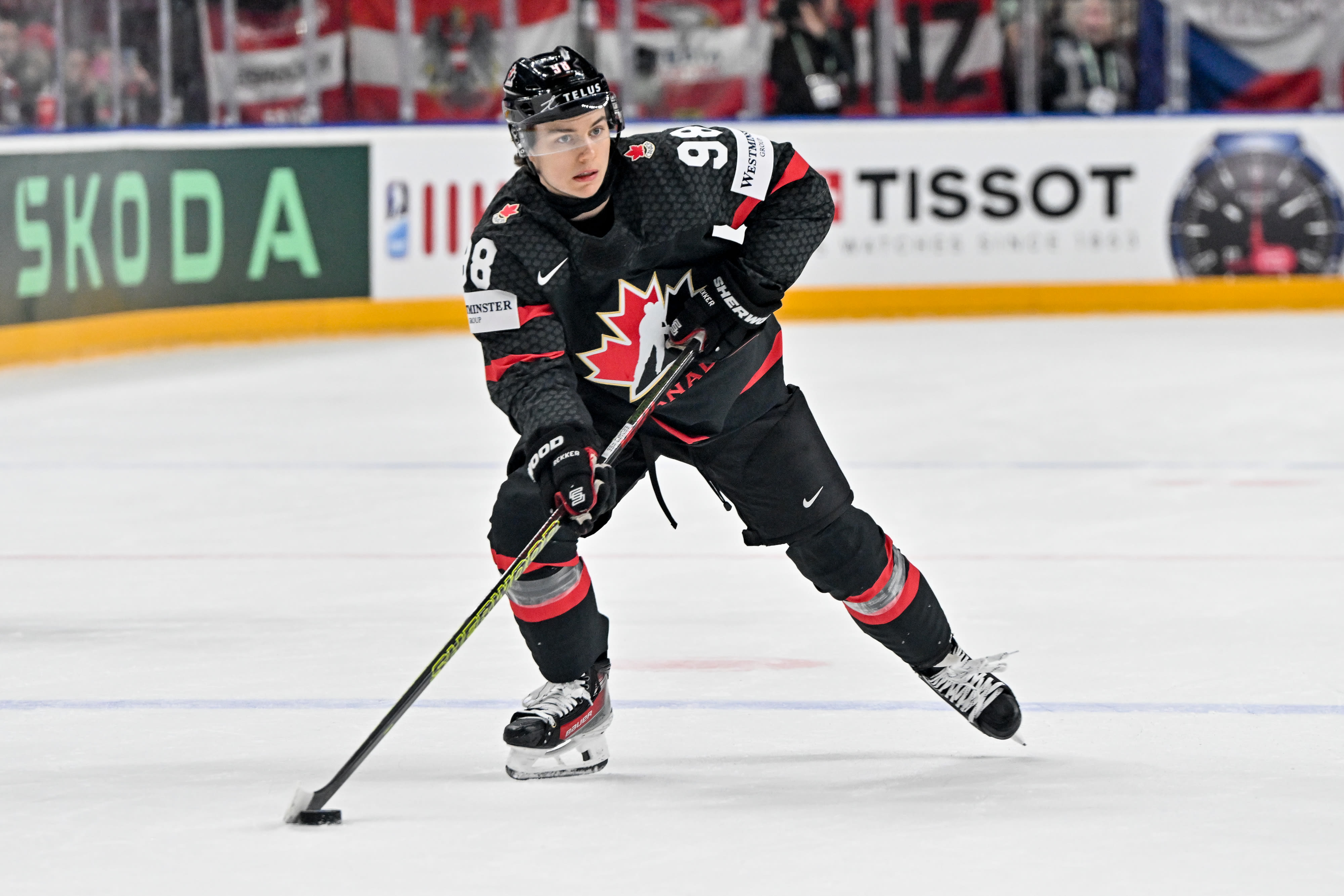 Connor Bedard bounces back after relegation to 13th forward duties for Team Canada