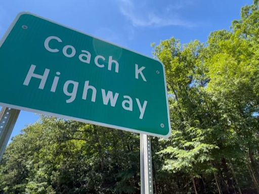 Duke's Mike Krzyzewski honored with 'Coach K Highway' :: WRALSportsFan.com