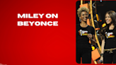 Miley Cyrus shares what she and Beyoncé text about.