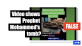 Video of martyr's shrine falsely shared as 'Prophet Mohammed's tomb'
