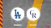 Dodgers vs. Rockies Predictions & Picks: Odds, Moneyline - June 2