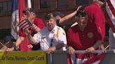 Flyover and the Carry On Ohio Honor Log part of Blue Ash Memorial Day Parade