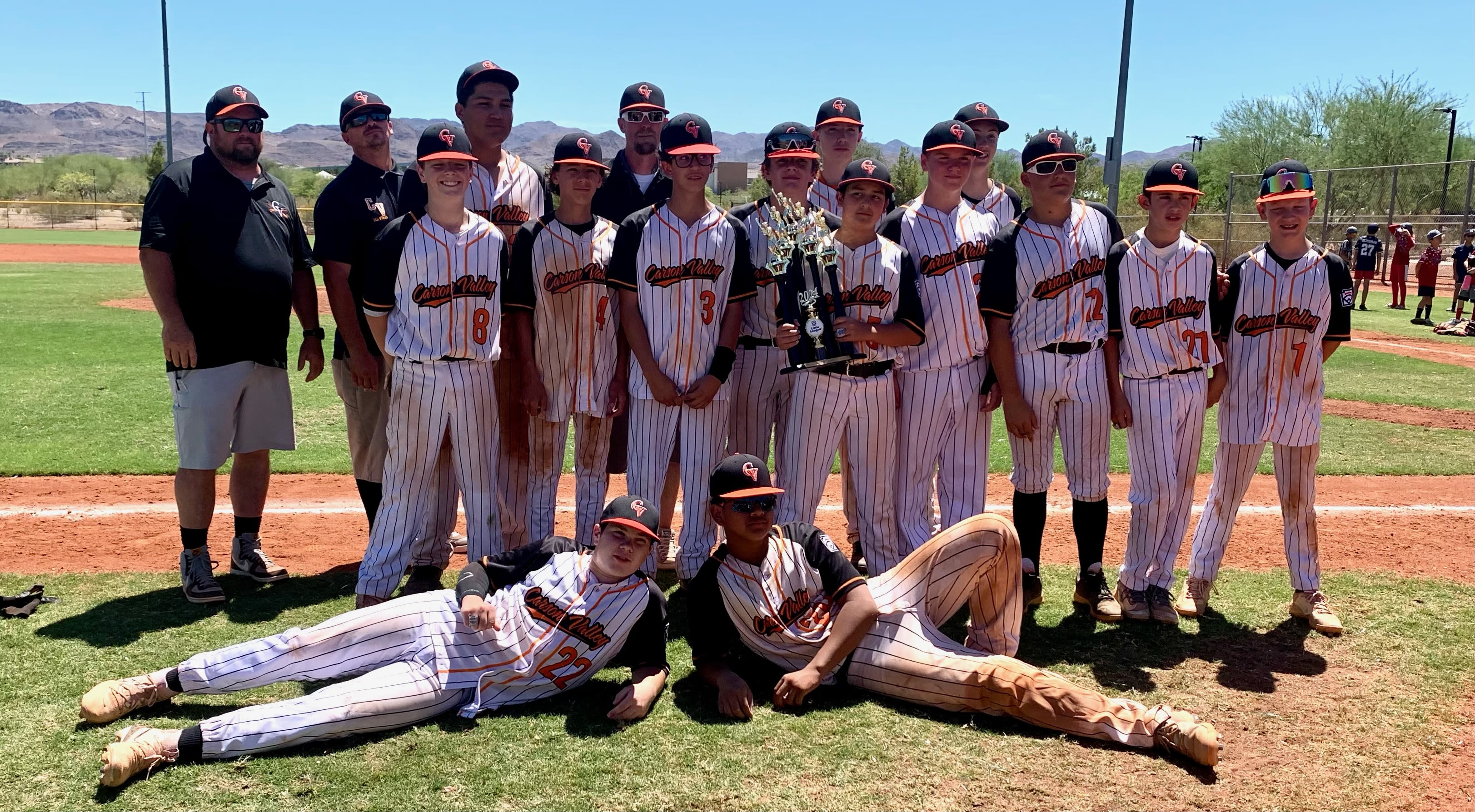 Carson Valley Little League All-Star Season Comes to a Close; Juniors Division 2nd in the State