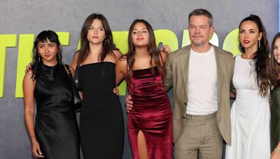 Mira cómo han crecido las hijas de Matt Damon y su esposa, la argentina Luciana Barroso