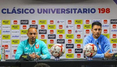 El cara a cara entre los capitanes de la U y la UC en la previa al Clásico Universitario - La Tercera