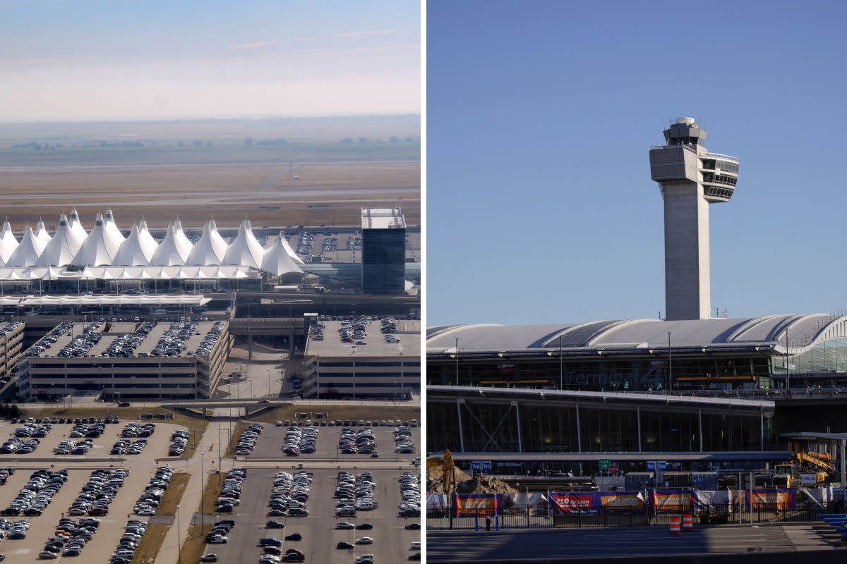 Map shows America's busiest airports