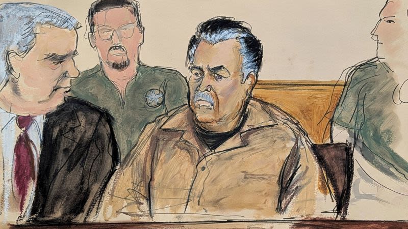 Longtime Mexican drug cartel leader pleads not guilty to drug and murder charges in New York