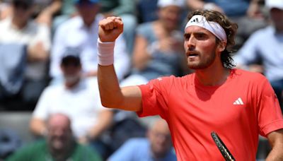 Tsitsipas se desquita en Roma