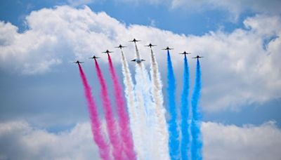 Exact times Red Arrows will soar over Devon on Saturday