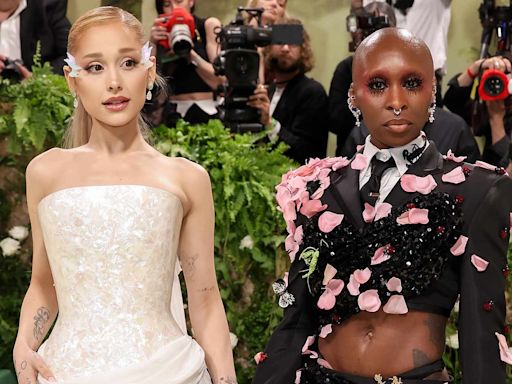 Ariana Grande and Cynthia Erivo Have a Cute — and Stylish! — “Wicked” Reunion on 2024 Met Gala Red Carpet