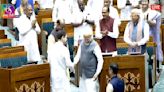 PM Modi Shakes Hands With Rahul Gandhi In Parliament; Video Goes Viral