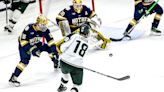Spartans hockey put up 56 shots in 5-2 win over Notre Dame: Analysis and Reaction