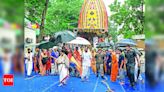 Iskcon Kolkata Rath Yatra Delayed Due to Wheel Snag | Kolkata News - Times of India