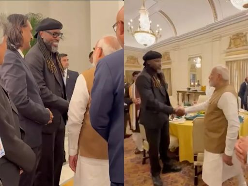 Watch: When PM Modi Met Chris Gayle. Can You Guess What They Are Talking About?