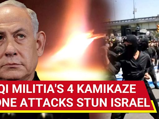 Iraq's Islamic Resistance Unleashes Kamikaze Drones On Israel Thrice In 3 Hours | Watch