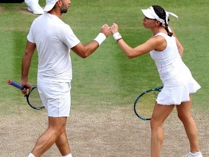 Mexicanos Santiago González y Giuliana Olmos jugarán la final de dobles mixtos en Wimbledon