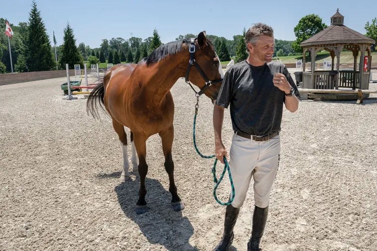 Boyd Martin has broken everything during his career riding horses. Except his chance for Olympic glory.