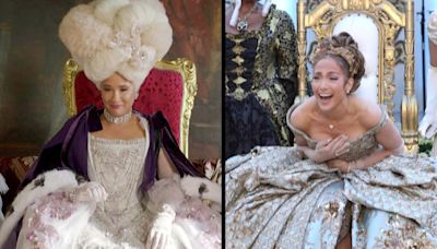 J.Lo Channels Queen Charlotte in Extravagant Gown for ‘Bridgerton’-Themed Birthday Bash