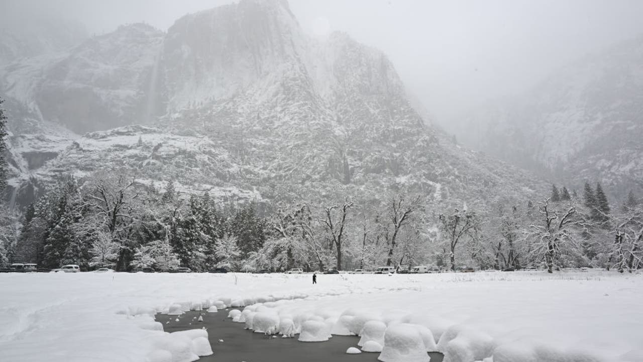 Yosemite National Park areas to see measurable snow early this week