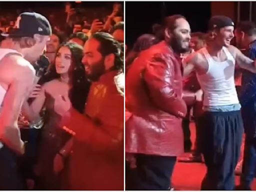 Anant Ambani-Radhika Merchant Sangeet: Justin Bieber has heartwarming moment with couple as they join him on stage; WATCH