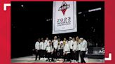 The Aces receive their WNBA championship rings, win their season opener