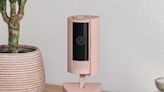 Ring’s first integrated pan and tilt camera comes in pink