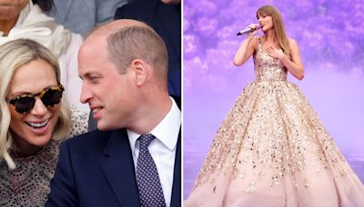 Prince William dances with his children Prince George and Princess Charlotte at Taylor Swift concert alongside Zara Tindall and more