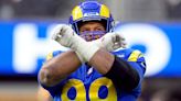 Aaron Donald's Madden rating matches his No. 99 Rams jersey for record seventh time