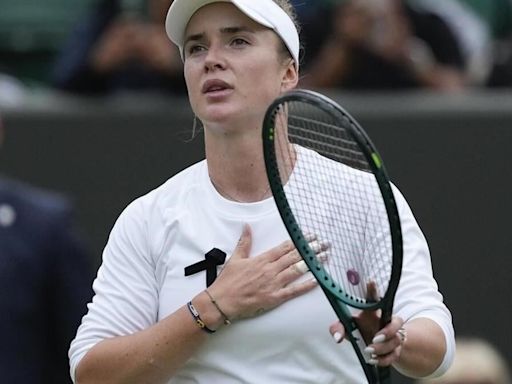 Elina Svitolina is in a fog at Wimbledon because of the missile attacks on Ukraine