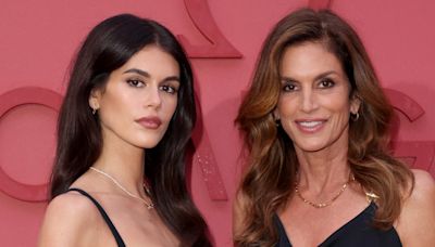 Kaia Gerber & Cindy Crawford Wore Two Versions of the Same Trend