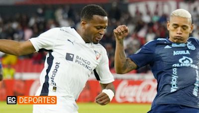 Pervis Estupiñán recibió un invaluable regalo tras el partido de Liga de Quito