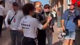 Lewis Hamilton caught up in very awkward Ferrari moment by Toto Wolff in Monaco