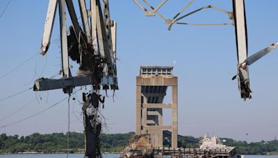 Key Bridge Collapse: Final large steel truss removed from Port of Baltimore