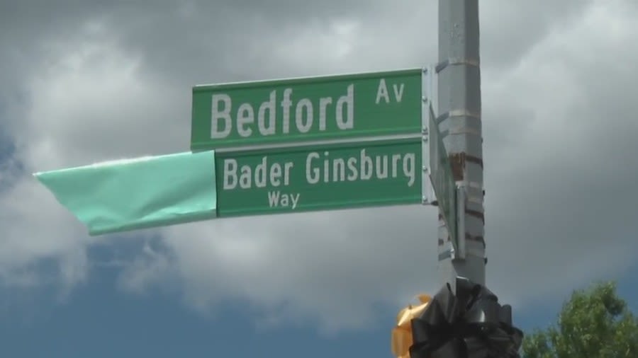 James Madison High School Honors Ruth Bader Ginsburg with street renaming