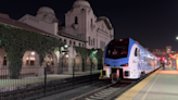 North America’s first federally compliant self-powered, zero-emission passenger train arrives in San Bernardino County