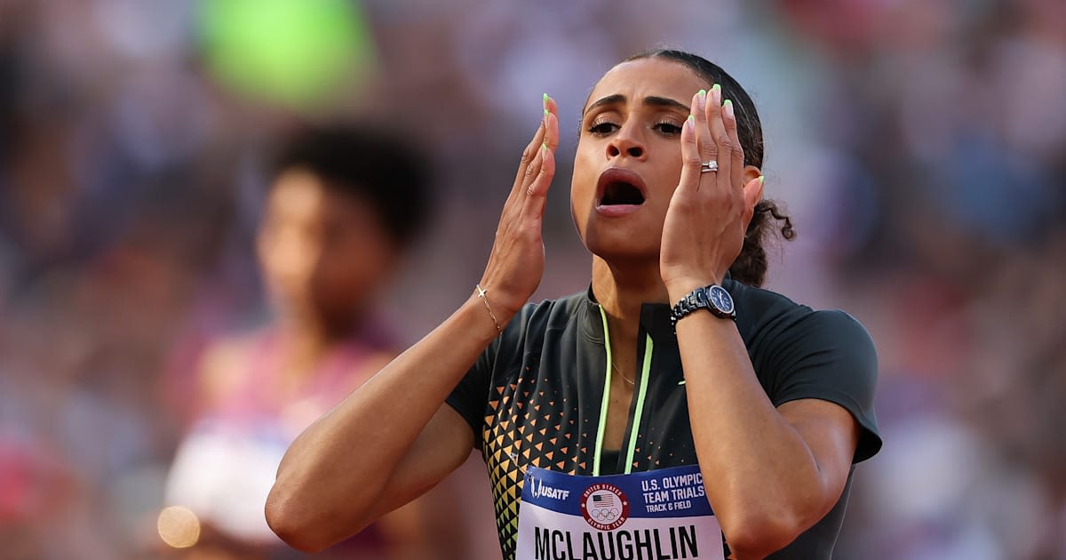 Sydney McLaughlin-Levrone sets new 400m hurdles world record of 50.65, claiming win at U.S. Olympic Team Trials - track & field