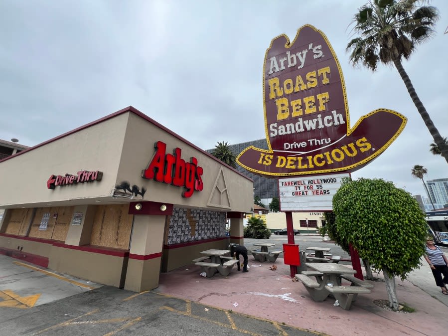 Historic Arby’s sign in Hollywood to be saved, for now