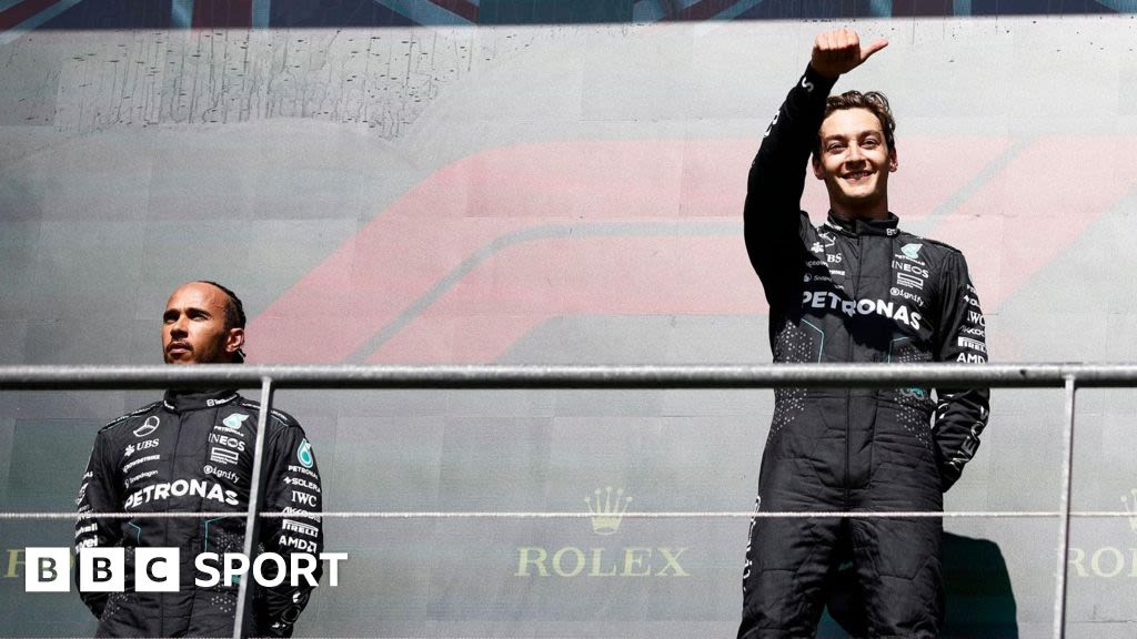 Belgian Grand Prix: George Russell disqualified to hand Lewis Hamilton win