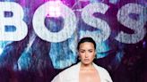 Demi Lovato Wore a Sheer White Trench Coat Over a Matching Bralette and Skirt Set