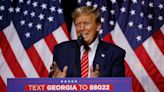 Trump and Biden trade barbs in competing campaigns in swing state of Georgia