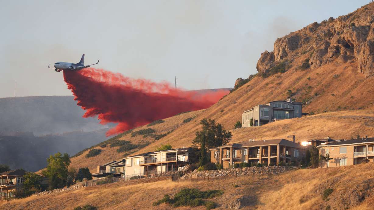Fire crews gain 'good control' on blaze near Ensign Peak; mandatory evacuations remain in place