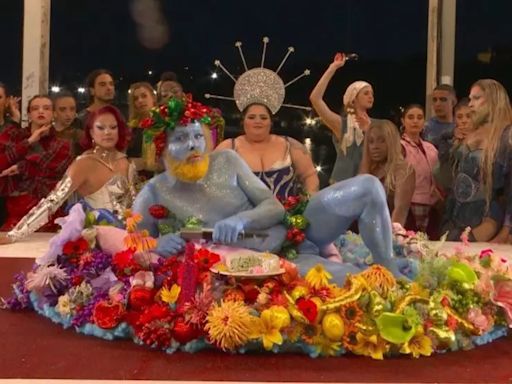 Philippe Katerine, Semi-Naked Smurf At Olympics Ceremony, Reacts To 'Last Supper' Flak: 'No Fun Without...'