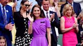 Kate Middleton greeted with cheers at Wimbledon as she makes rare public appearance
