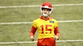 Chiefs QB Patrick Mahomes felt first practice went better than expected