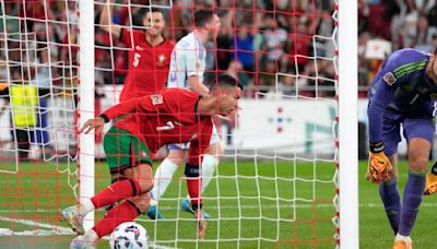 Cristiano Ronaldo’s late winner breaks Scotland resistance in Lisbon